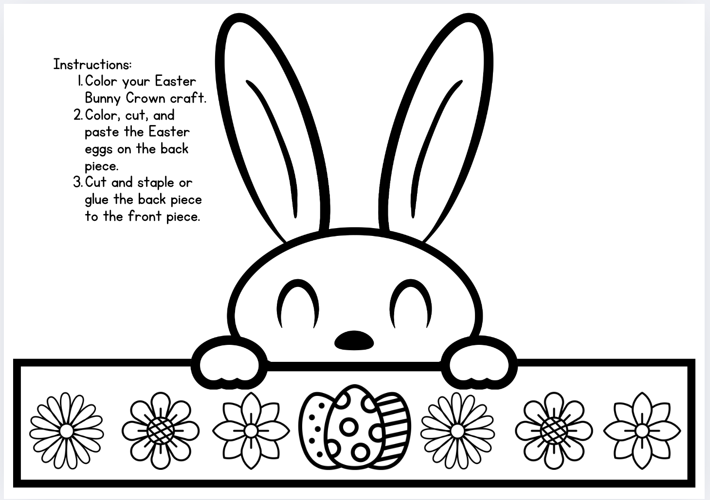 Easter Themed Activity Bundle: Circle Time, Coloring Sheets, Tracing Worksheets, Visuals & Matching Stimuli - Image 5